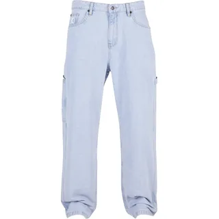 Karl Kani KK Retro Baggy Workwear Denim in blau Größe 38