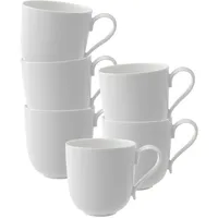 Villeroy & Boch Kaffeetasse 0,26 l Weiß 6 St.