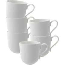 Villeroy & Boch Kaffeetasse 0,26 l Weiß 6 St.
