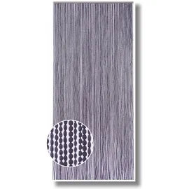 CONACORD Deko-Vorhang Bead dunkelgrau, 90 x 200 cm