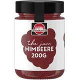 Schwartau The Jam Himbeere | Premium Konfitüre mit 60% Fruchtanteil | Zuckerreduzierter, fruchtiger Frühstücksaufstrich aus besten Himbeeren für Gebäck, Croissants, Desserts und Brunch-Momente | 220 g