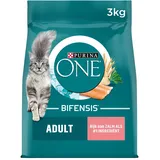 Purina ONE Adult - Zalm en Volkoren Granen - 3 kg