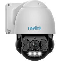 Reolink 4K PTZ PoE Überwachungskamera Aussen mit Spotlight, 360° Schwenk 90° Neige, 5X Optischem Zoom, Auto-Tracking, Personen-/Fahrzeug-/Tiererkennung, Farbnachtsicht, 2-Wege-Audio, RLC-823A