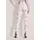 Madeleine Chinos Schlanke Hose mit Unikat-Print Wollweiß 40