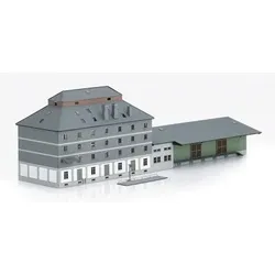 MÄRKLIN 72706 H0 Bausatz „Raiffeisen Lagerhaus mit Markt“, Ep. III-V