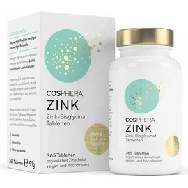 Cosphera Zink Tabletten 365 St.