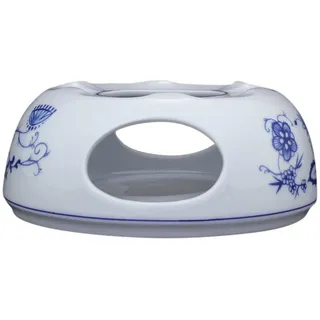 Eschenbach Porzellan Group Romantika Zwiebelmuster Stövchen Durchmesser 14 cm, Porzellan, 1 x 1 x 1 cm