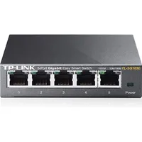 TP-Link TL-SG105E (5 Ports), Netzwerk Switch, Schwarz