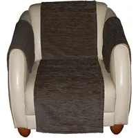 Wirth Sofahusse WIRTH "Miriam", bunt (silberfarben, grau), Kunstfaser, Hussen, Sofahusse, 2-er Set, Armlehnenschoner, Maß: 60 x 40 cm, 2 Stück