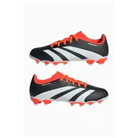 adidas Predator 24 League Low MG Kinder Core Black/Cloud White/Solar Red 35