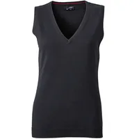Daiber Damen V-Neck Pullunder "JN656" - S black