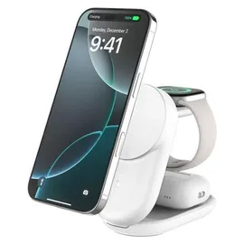 Belkin UltraCharge 25W Qi2 magn. 3-in-1 Lad.klappb.sw. WIZ037kqBK