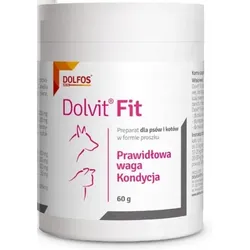 DOLFOS Dolvit Fit 60g Fettabbau bei Hunden und Katzen