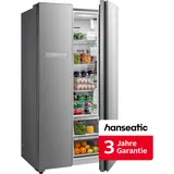 Hanseatic HSBS17590AI Side-by-Side (592 l, 1793 mm hoch, Edelstahl)