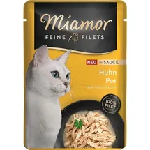 Miamor Feine Filets in Soße 6 x 100 g - Huhn Pur
