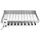 BBQ-Toro Drehspieß 58 x 26-40 cm Edelstahl silber