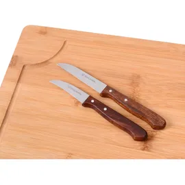 Gräwe Bambus-Schneidbrett mit Messerset