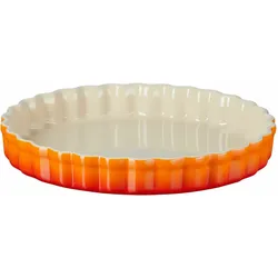 LE CREUSET Tarte-Form 24cm Ofenrot - D ca. 24,00