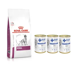 ROYAL CANIN Renal RF 14 14kg + ENZO VET Renal 3x400g