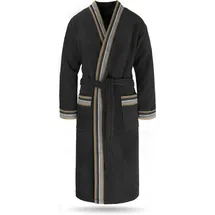 Normani Bademantel Lean in Schwarz | Gr.: 4XL