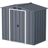VCM Gerätehaus 2,02 x 1,13 m Anthrazit