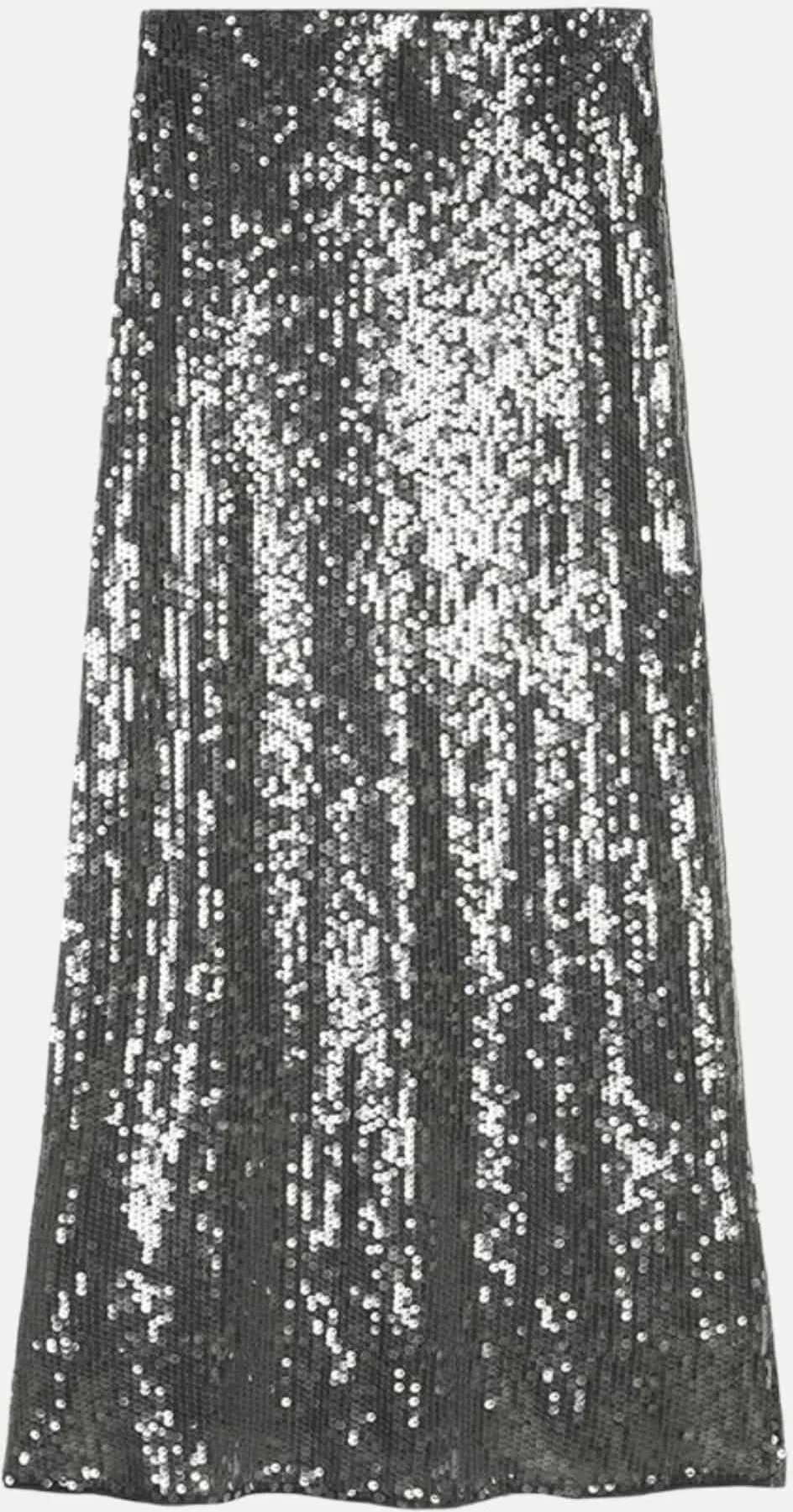 Paillettenrock Nikia Silber XS