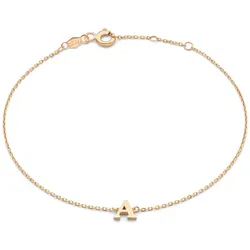 Isabel Bernard Armband La Concorde Rachel - 585 roségold Buchstaben A Z P Damen 