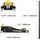 Vevor Rangierwagenheber Stahl 95–475 mm Gelb/Schwarz
