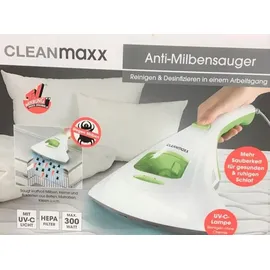 Clean Maxx CLEANmaxx Milben-Handstaubsauger UV-C Licht weiß/limegreen