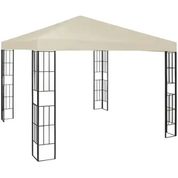 Pavillon 3×3 m Creme