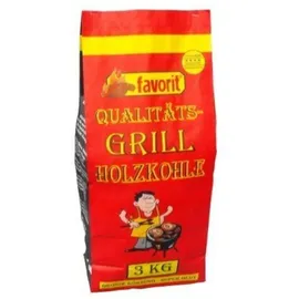 alschu Grill Holzkohle 3 kg Sack grosse Körnung