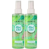 La Rive Hair & Body Mist Mind Chill 2 x 200 ml Bodyspray Körper- und Haarspray S