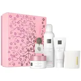 The Ritual of Sakura Medium Gift Set 2024 =  Body Cream 100 ml + Candle 140g + Body Scrub 125 g + Foaming Shower Gel 200 ml