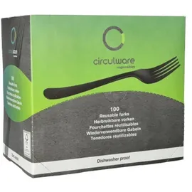 Papstar Papstar, Einweggeschirr, Gabeln Gaia extra stabil, in Spenderbox