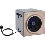 ECOPOOLTECH Mini Wärmepumpe Pool Bis 40.000 l, Poolheizung Elektrisch Heizleistung 5,4 kW, 220V, Heizpumpen für Aufbau-Pools/Schwimmbecken
