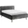 Meise Möbel Polsterbett Mattis 140 x 200 cm Stoff Grau Anthrazit