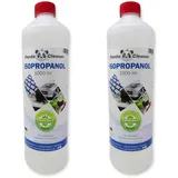 PandaCleaner Isopropanol/Reinigungsalkohol - 2000ml - Reinigungsflüssigkeit für Haushalt, Handwerk & Industrie - Mit Dosiervorrichtung