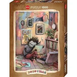 Heye Puzzle Zozoville Vinyl Monster 1000 Teile