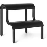 Ferm Living Up Step Hocker, schwarz