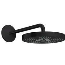 Hansgrohe Kopfbrause Axor One mit Brausearm, mattschwarz