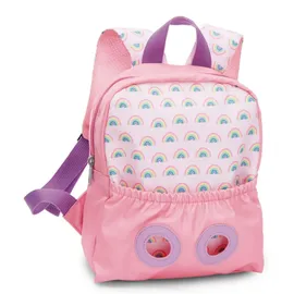 NICI Rucksack mit Plüschtier 21x26cm Roter Panda 25cm