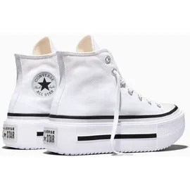 Converse Chuck Taylor All Star Lift Double Damen Weiß 37