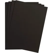 Clairefontaine Maya Bastelkarton A3 185g, 25 Bogen - Schwarz