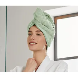 Tchibo - Turban-Handtuch - grün
