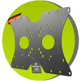 perfect equipment for your home Perfect Universeller VESA Adpapter VESA 50x50 bis 400x200, 1-teilig, schwarz