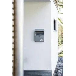 Durable Wandascher metall