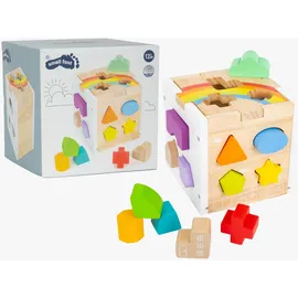 Small Foot Company Steckwürfel Regenbogen