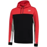 Dunlop Kapuzenpullover Essentials Hooded Sweat 2022 schwarz/rot Herren