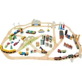 Tender Leaf Toys Eisenbahnset 3 Landschaften