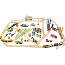 Tender Leaf Toys Eisenbahnset 3 Landschaften